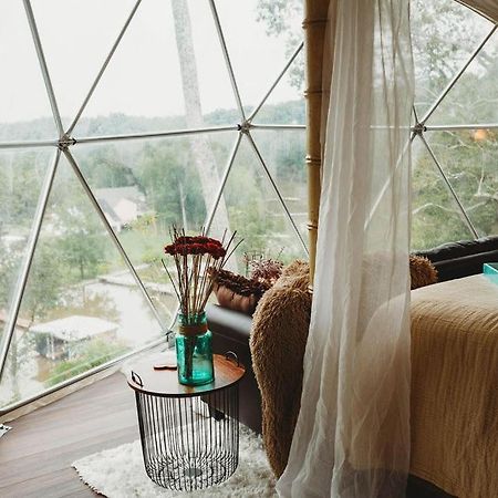 Waterfront Luxury Glamping Dome Hotel Rogersville ภายนอก รูปภาพ