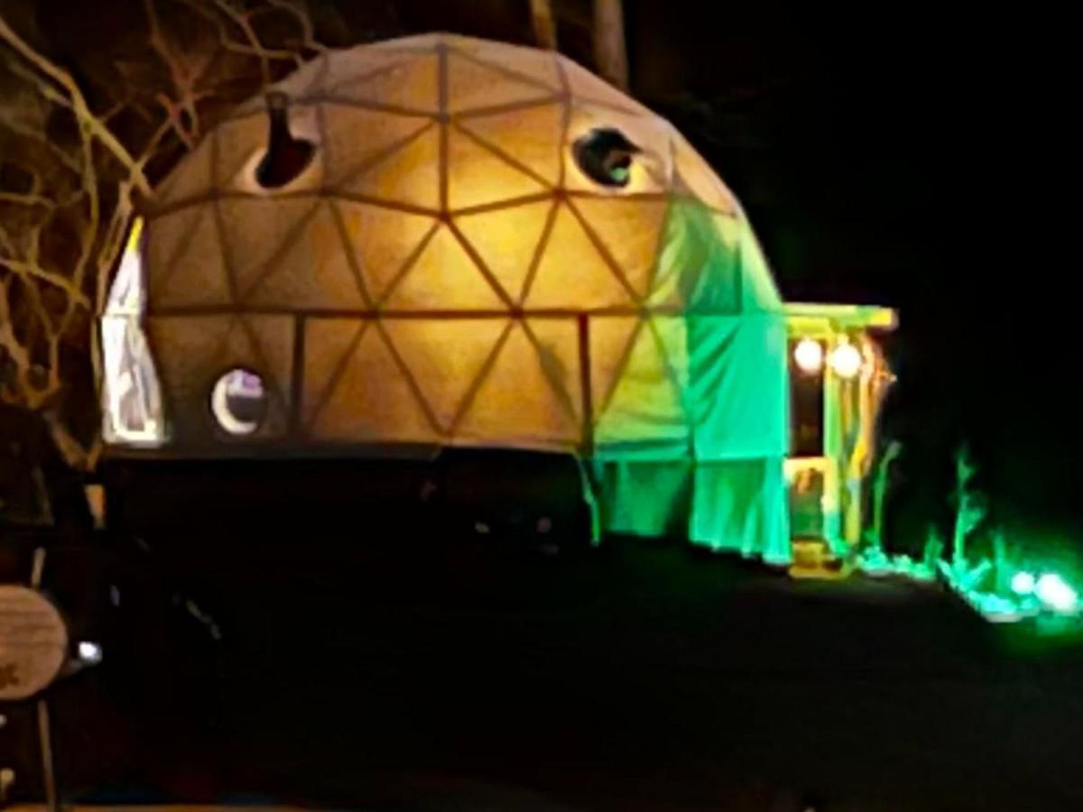 Waterfront Luxury Glamping Dome Hotel Rogersville ภายนอก รูปภาพ